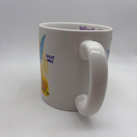 Disney Store Tinkerbell Magical Mornings Character Large Ceramic Coffee Mug - Picture 6 of 15